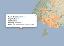Big earthquake felt in Wānaka