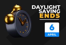 Clocks Go Back 1 Hour
