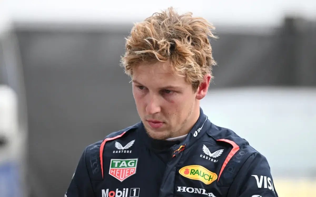 F1: Liam Lawson says 'it's tough' after demotion