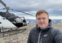 Specialist in earthquakes in the mountains speaking in Alexandra