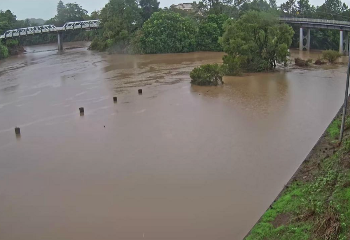Wilsons River rises as Richmond River has minor flood warning