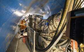 Watercare's giant tunnel boring machine completes 4-year journey