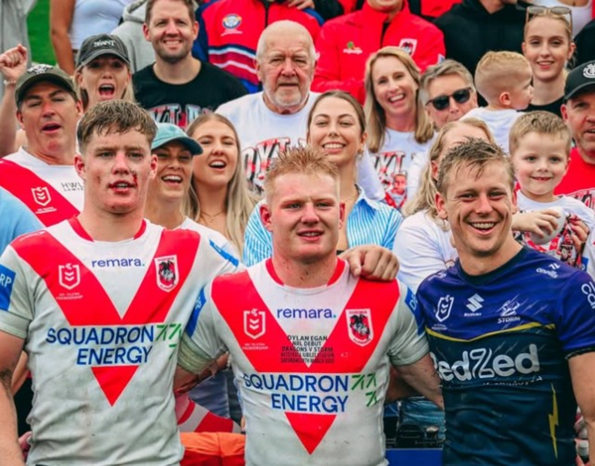Dragons captain and coach full of praise for Egan after dynamic debut