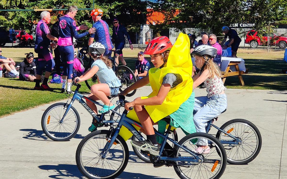 Charity Bike Ride delivers bikes to schools