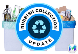 Rubbish Collections for KING'S BIRTHDAY WEEKEND