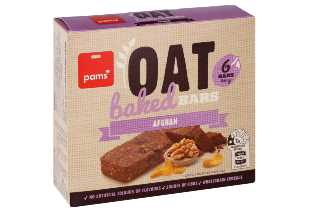 FOOD RECALL: Pams brand Afghan Oat Baked Bars