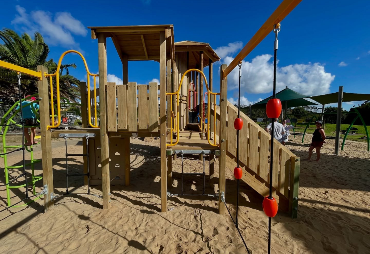New playground opens at Mangawhai Activity Zone (MAZ)