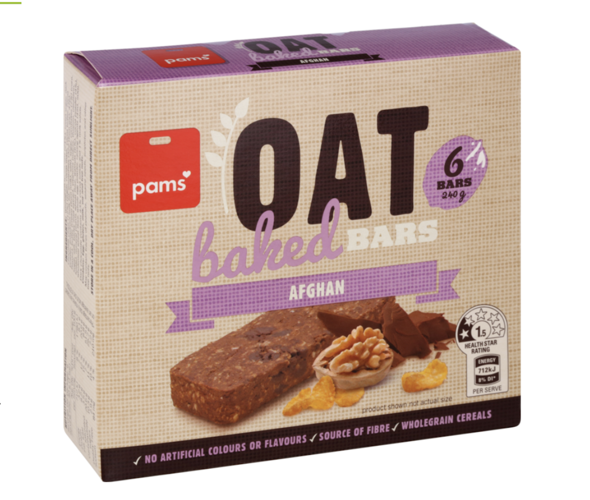 Pams Afghan Oat Bars Recalled