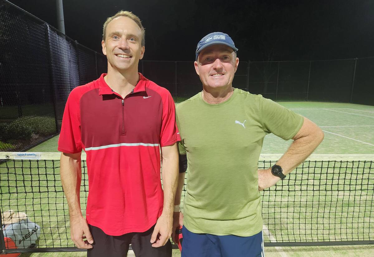Stirling effort by Ryan to improve in tennis