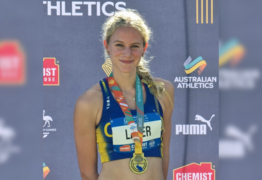 Gold medal for Phoebe Laker