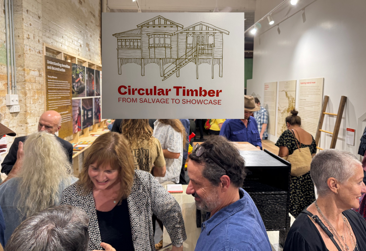 Living Lab's latest exhibition 'Circular Timber' open for viewing