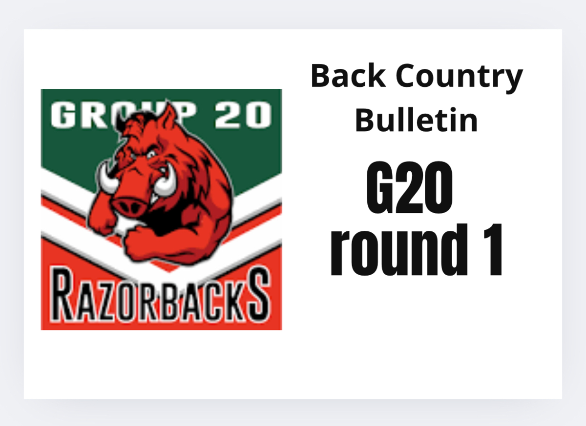 Group 20 results: Round one completed