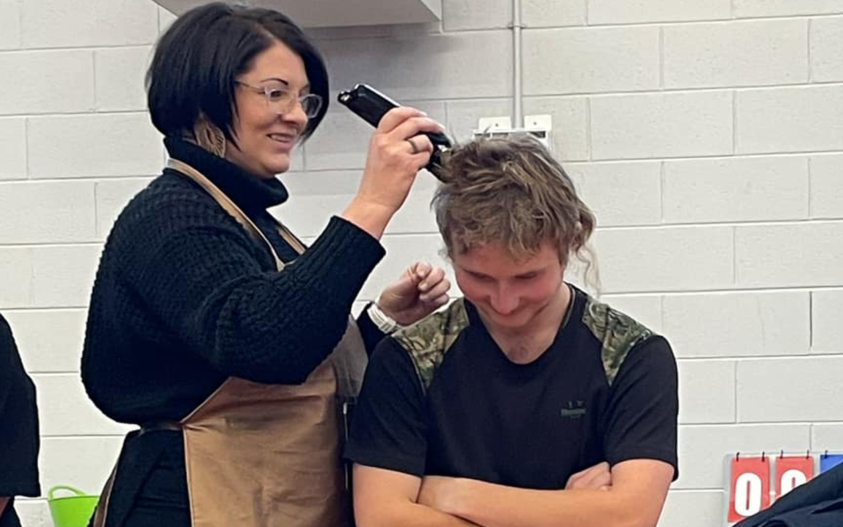 Northern Southland College students shed their mullets for good cause