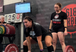  Laura’s strong - on more than one level