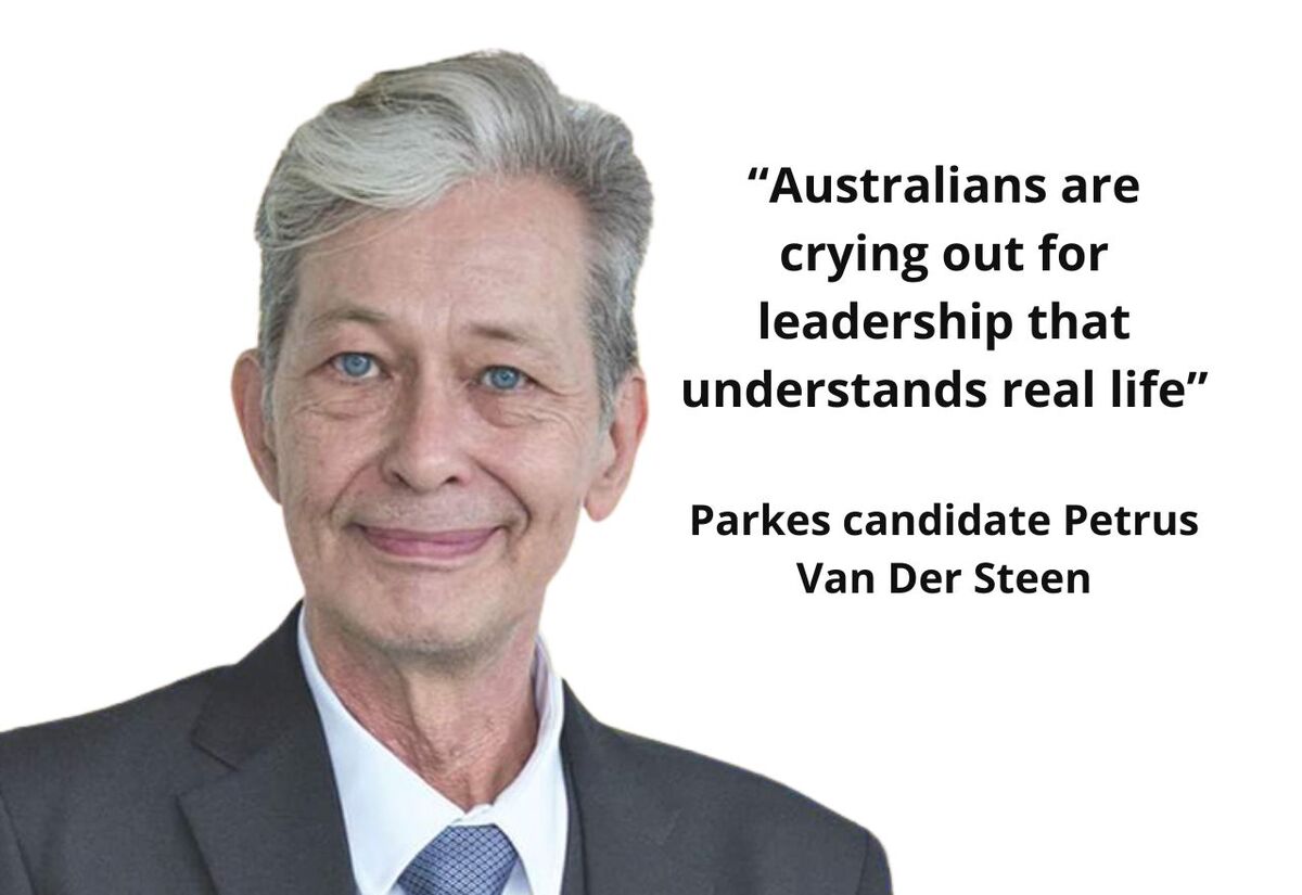 Election 2025 – Meet Parkes candidate Petrus Van Der Steen