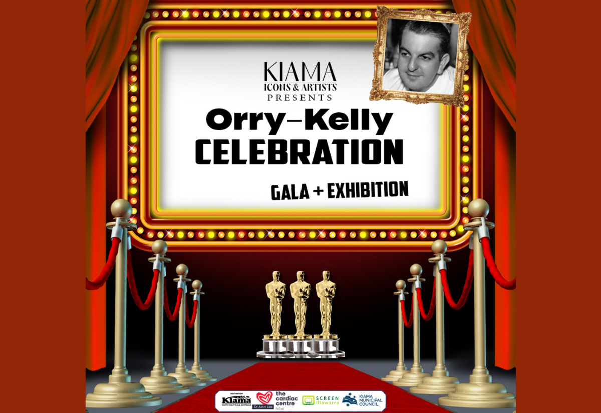 Tickets now on sale for Orry-Kelly Gala in Kiama
