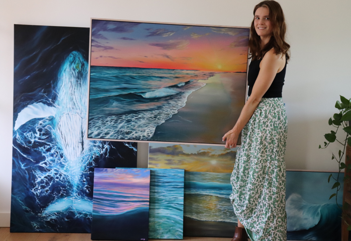 Liv making waves with first solo exhibition