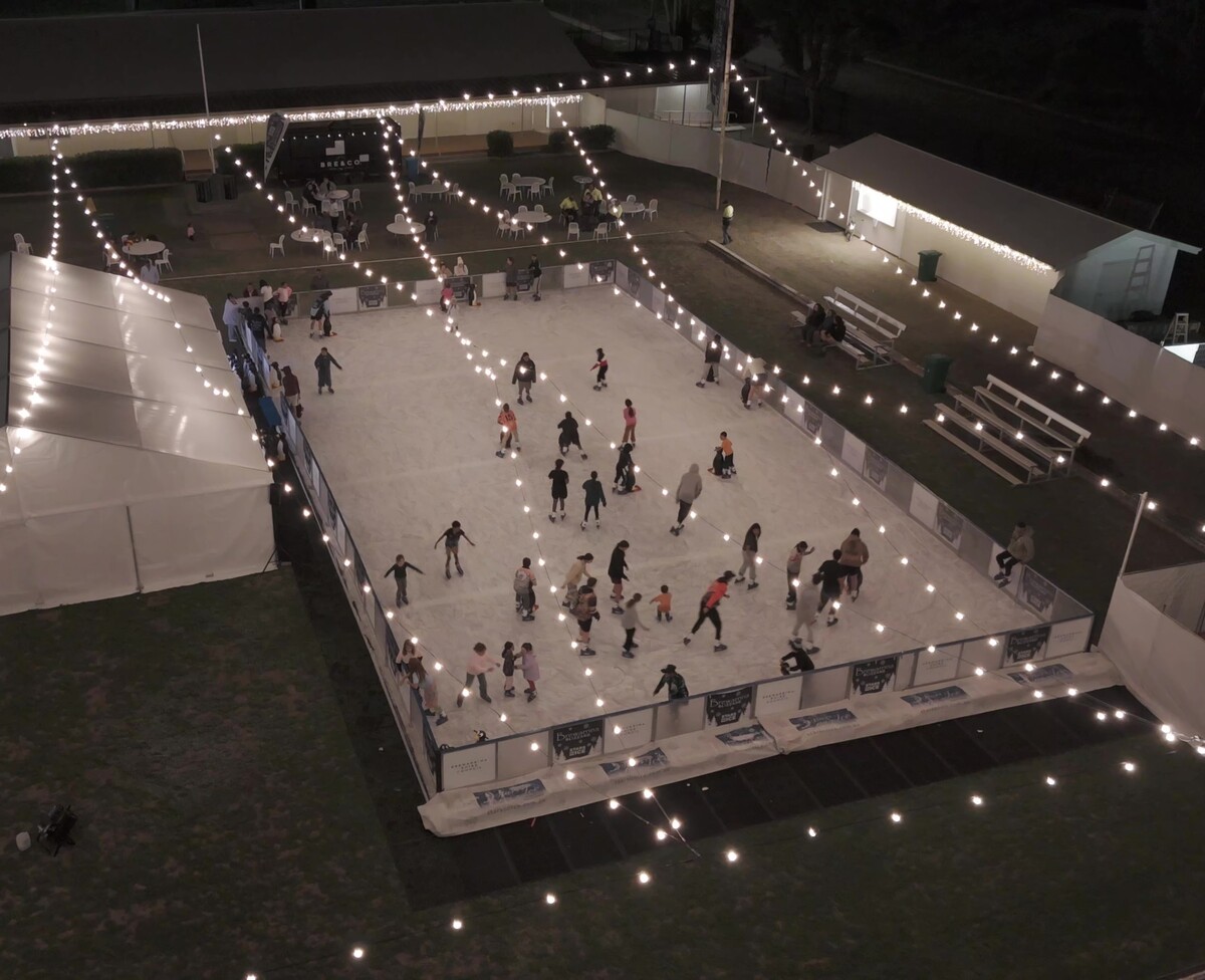 Brewarrina gets ready for ice skating season