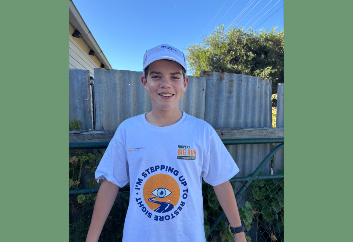 Daniel takes on epic 80km challenge for sight