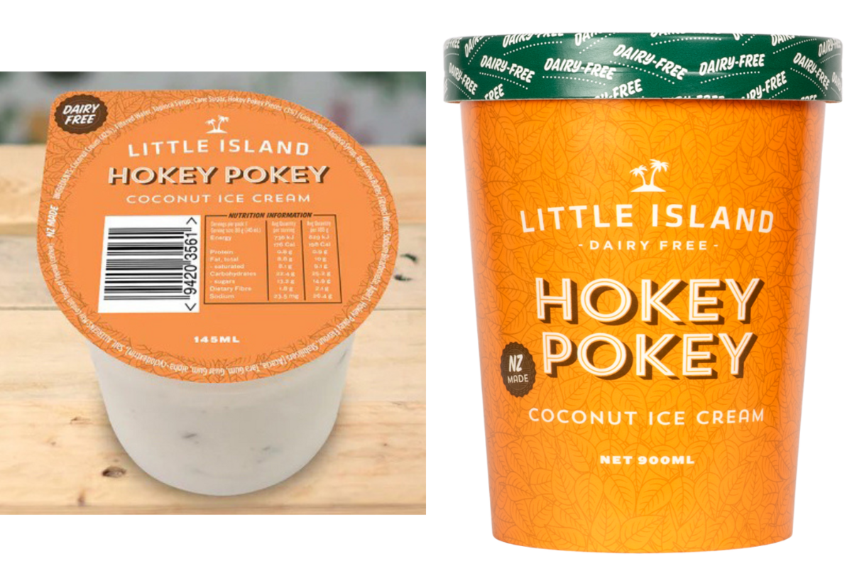 FOOD RECALL: Little Island brand Hokey Pokey Coconut Ice Cream