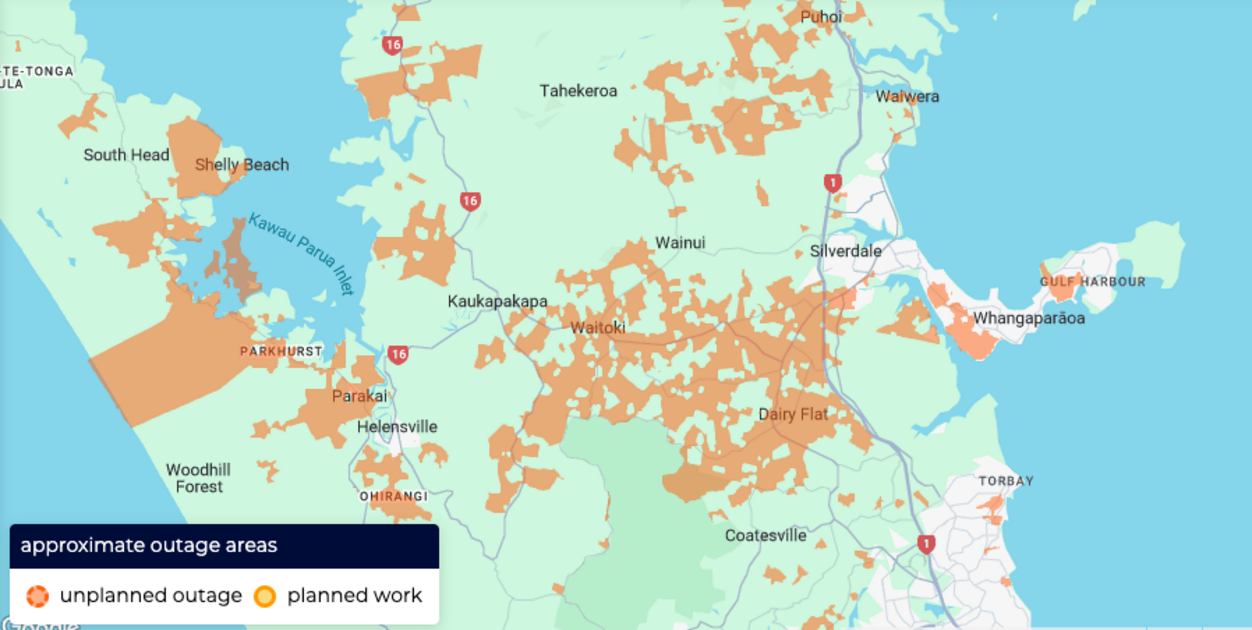 Tam Brings Power Cuts and Wild Winds