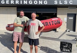 Boardrider rescued in massive swell off Werri Beach