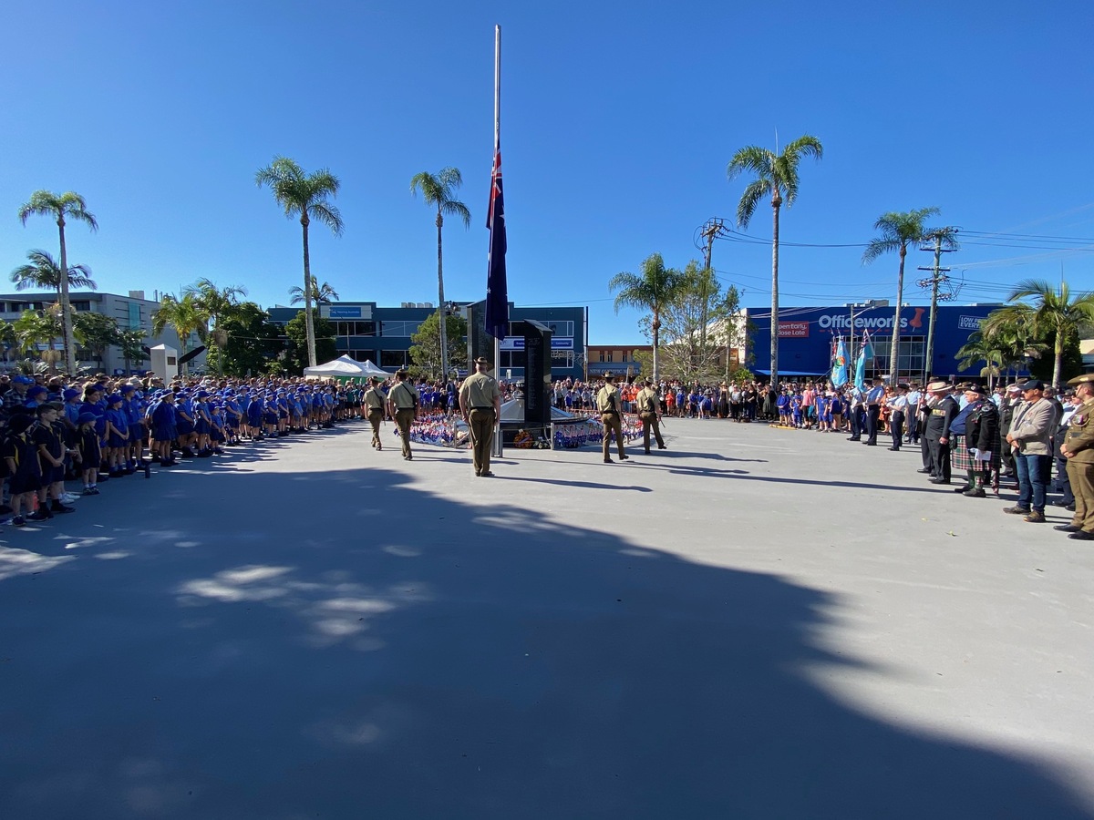 ANZAC Day looking wet as button launched