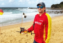  Drone and teamwork help rescue boardrider off Werri Beach