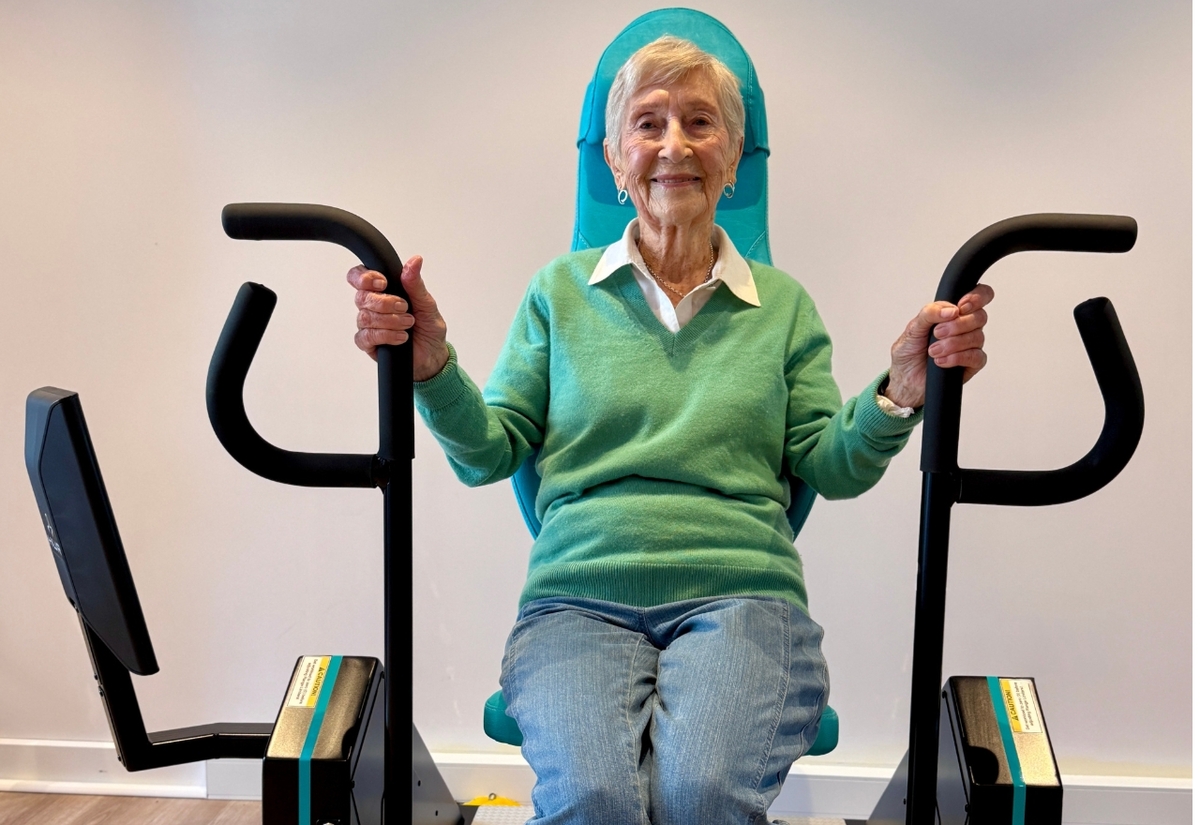 Fran finds sunshine and strength in her new surrounds