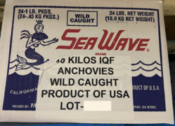 Frozen Anchovies Recalled Due to Toxin Risk