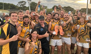 Sharks circle for their first win in the Southern Football League