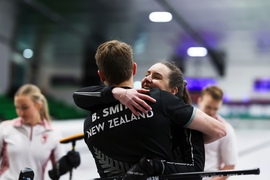 Maniototo siblings at curling mixed doubles world champs