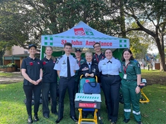 Local St John volunteers busy going far and wide