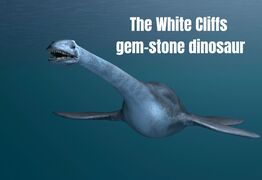 The White Cliffs gem-stone dinosaur