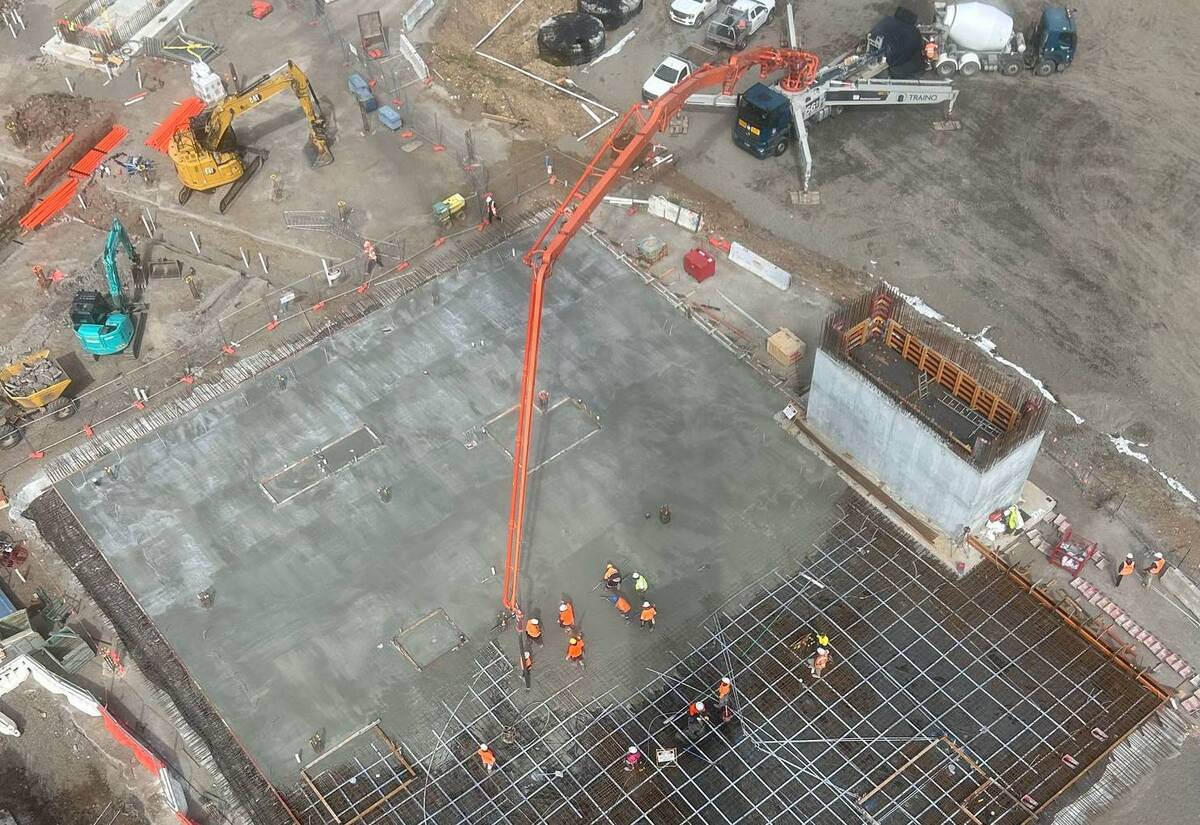 Major milestone in new hospital construction