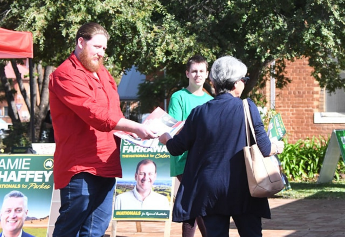 ALP candidate says he is optimistic for Parkes seat