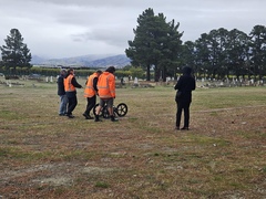 New graves located in Cromwell Cemetery