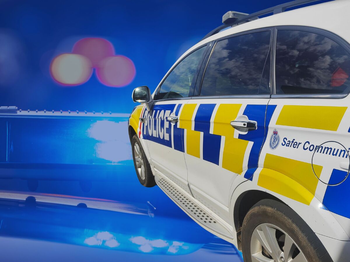 Stock truck rolls near Fortrose