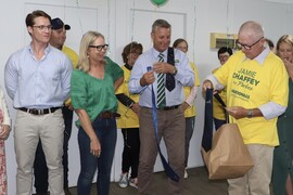 To road to Jamie Chaffey MPs election in Parkes