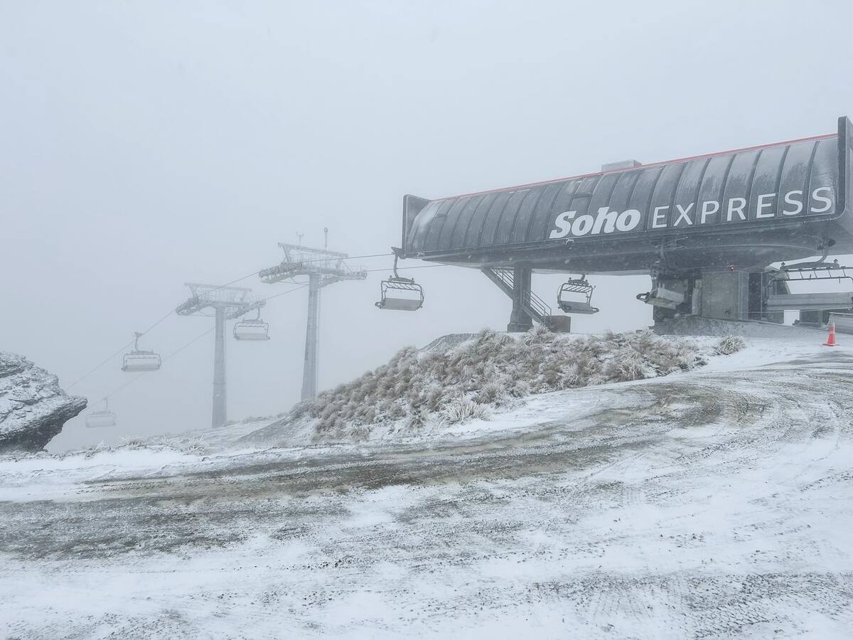 Soho Basin chairlift ready for winter