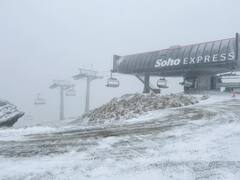Soho Basin chairlift ready for winter