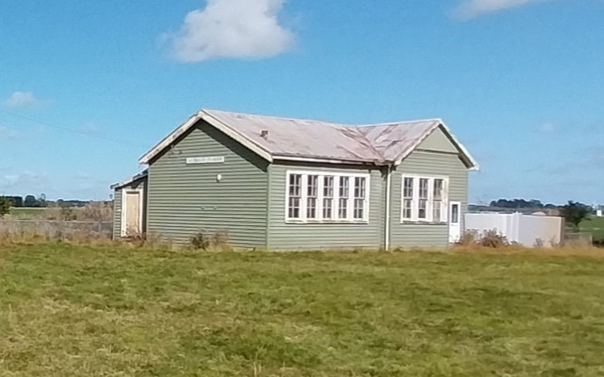 The old school building that a community tried to sell on Facebook