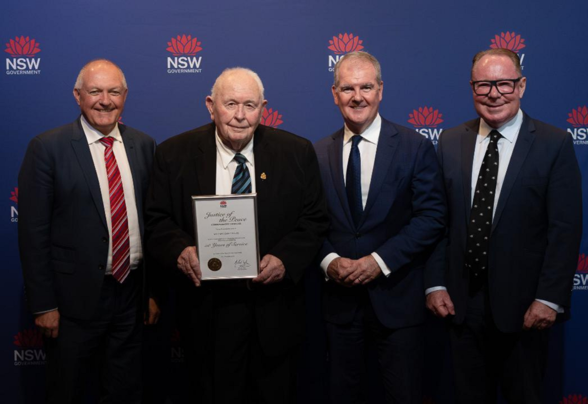 "I love helping people" NSW's longest-serving JP