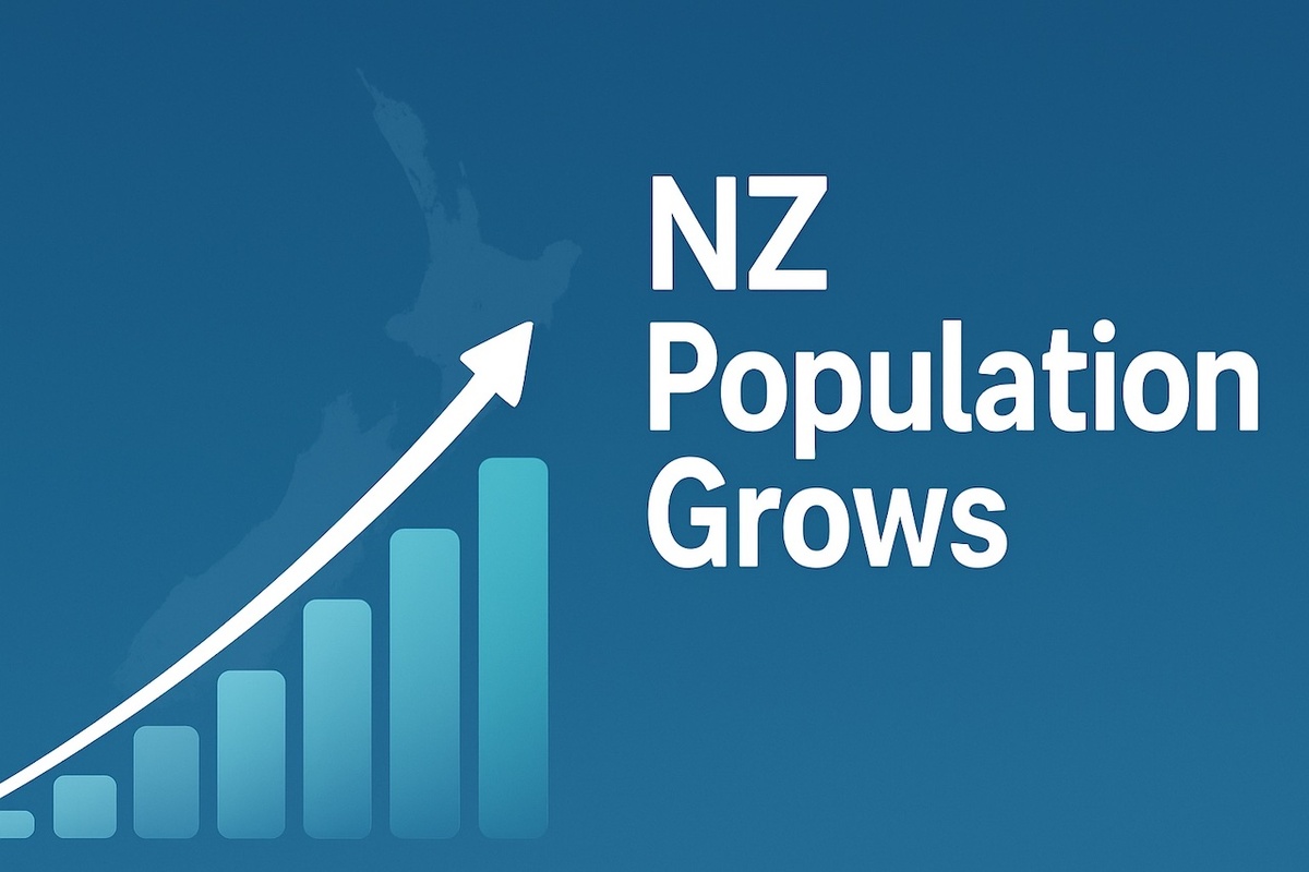 New Zealand Population Growth Slows