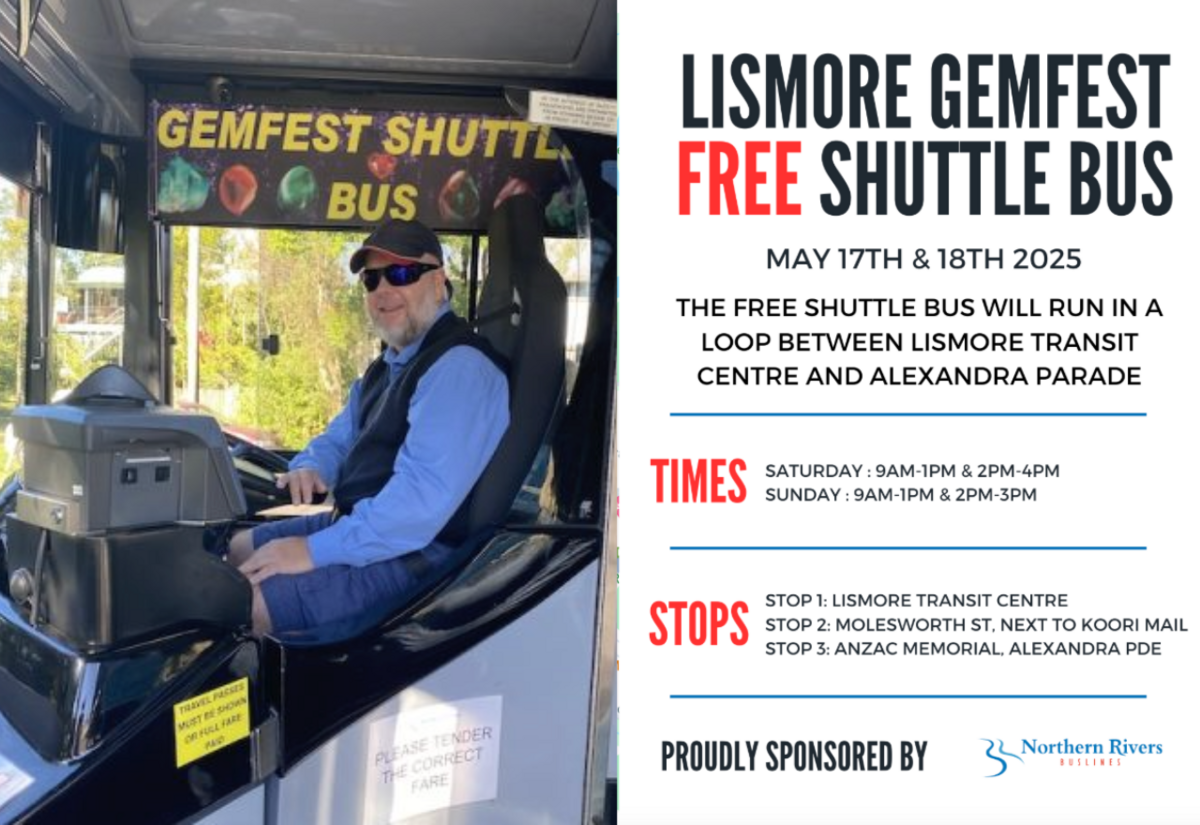 Catching the bus your best option for Gemfest this weekend