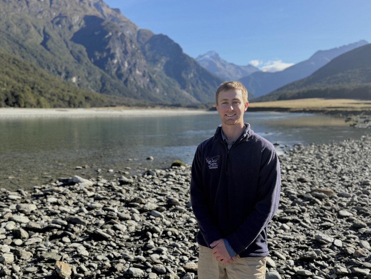 Professional cricketer turns Fish & Game officer
