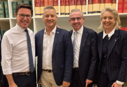 Parkes Federal Member Jamie Chaffey reacts to Coalition split 