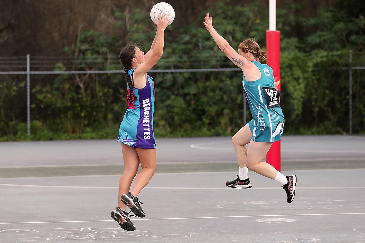 KIAMA NETBALL - DIVISION 2 - BEACHETTES 2 VS CENTRAL 5 - 17TH MAY 2025