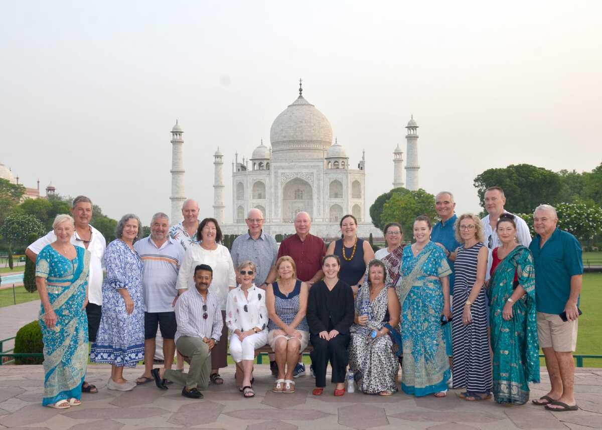 Postcard Home from Imelda at the Taj Mahal