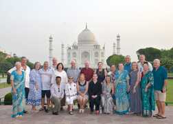  Postcard Home from Imelda at the Taj Mahal